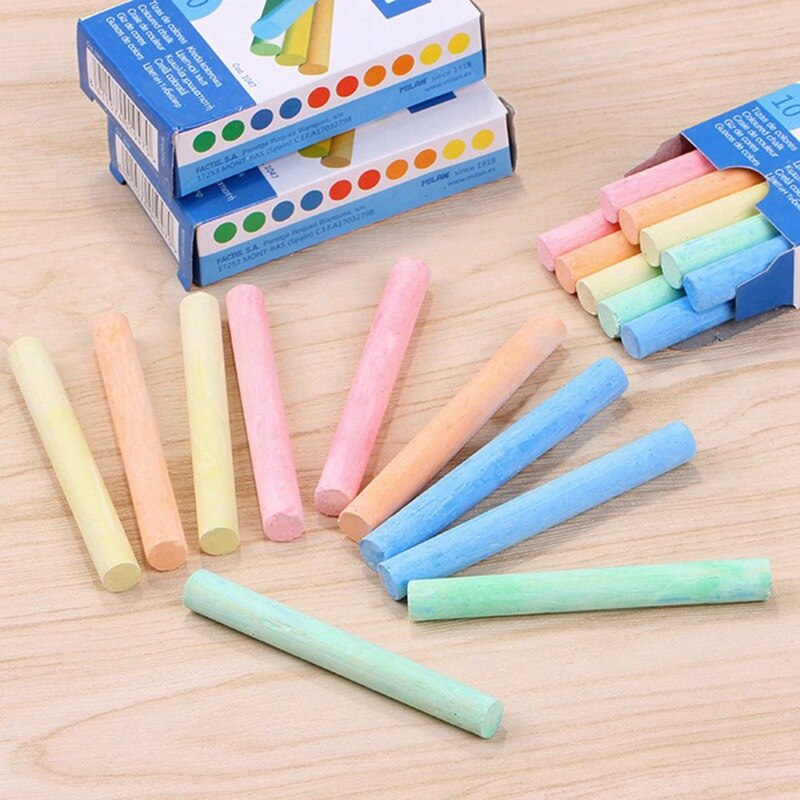 Tableau blanc avec 10 stylos/boîte, pour enfant, Graffiti, craie, tableau noir, 10 Crayons, papeterie, pour enseignant