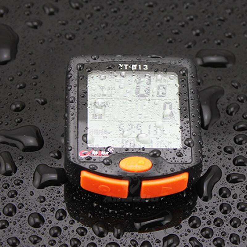 Waterproof Bicycle Odometer Speedometer Cycling Stopwatch Velocimetro Bicicleta Wireless Bkie Computer with LCD Digital Display
