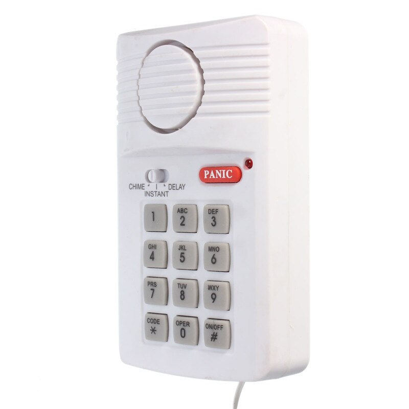 Best sales Security Keypad Door Alarm System With Panic Button For Home Shed Garage Caravan