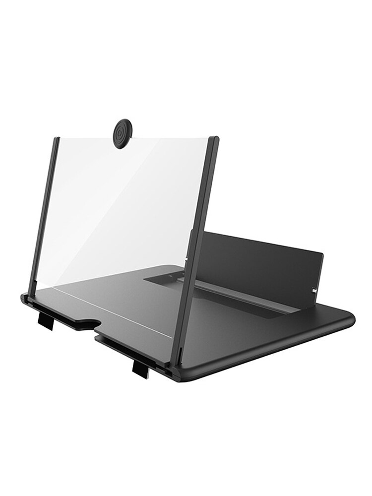 Suporte de celular com lente de aumento, suporte de mesa dobrável para amplificador de vídeo hd com jogo de filmes, 16 modos