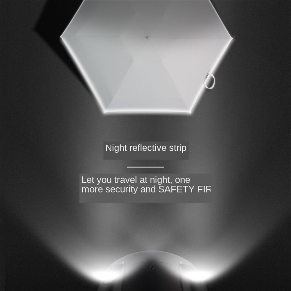 B-LIFE Travel Umbrellas for Women Sun Umbrellas Compact Umbrellas for Rain and Wind with Met Water Begin Bloom and One Hand Open