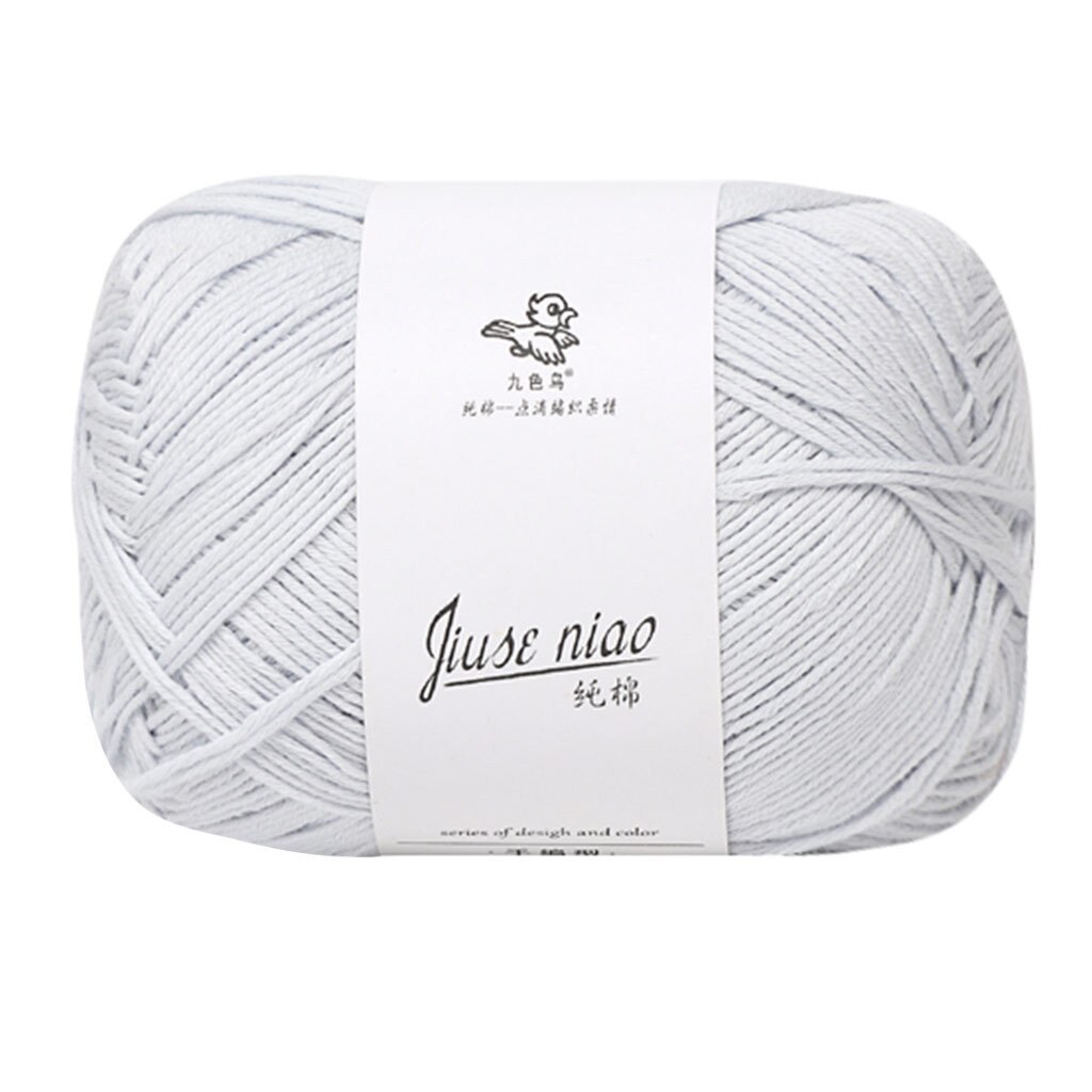 38 # Katoen Kasjmier Garen Voor Hand Breien Haak Kamgaren Draad Kleurrijke Eco-Geverfd Handwerken: O