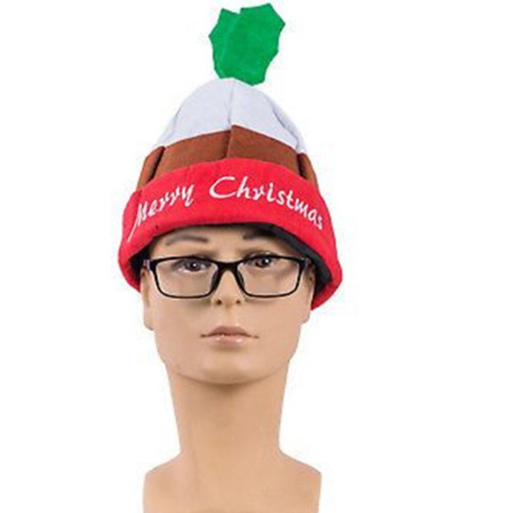 Adult Christmas Hat Santa Claus Adult for Party Happy Funny Hat Good Luck Winter Humen's Hats