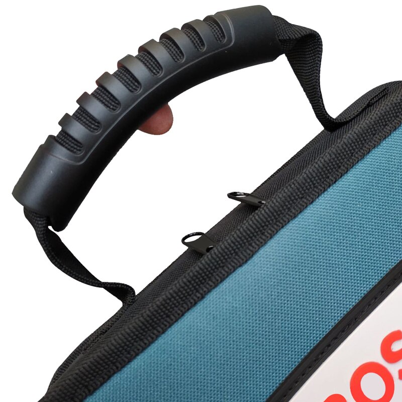 BOSCH power tool packaging, BOSCH brand original tool bag length 315mm width 220mm height 90mm blue tool bag