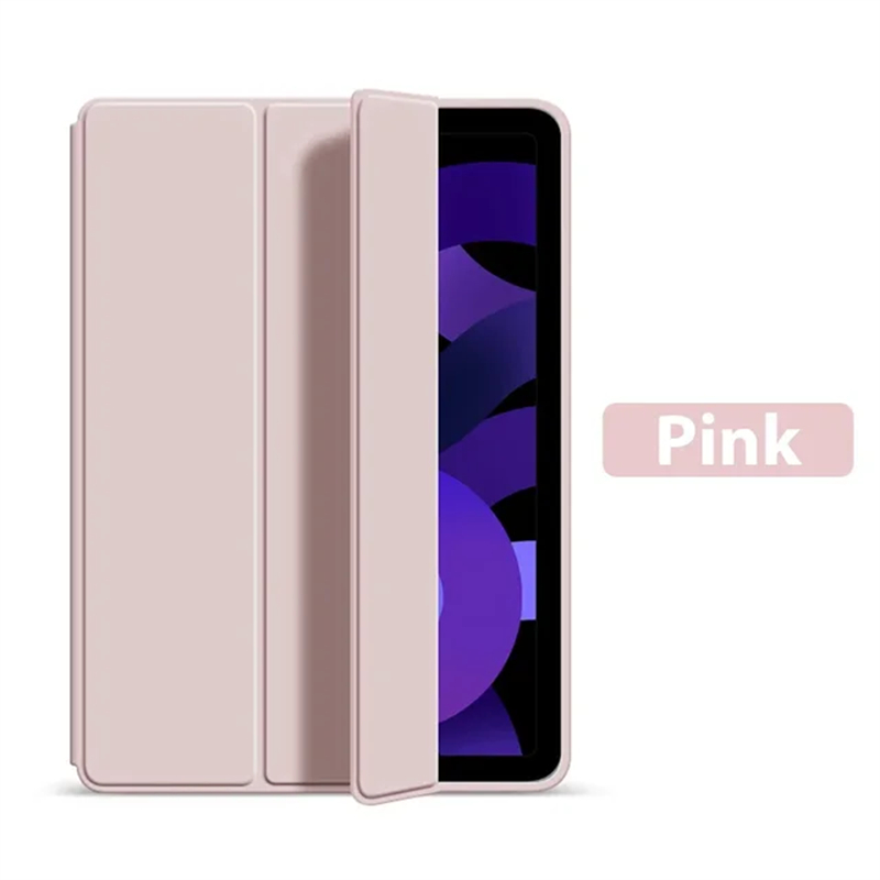 Voor Apple iPad 11e (A16) 2025 Case A3354 A3355 Magnetische Opvouwbare PU Stand Zachte TPU Back Cover Voor iPad 10e Gen 10.9 2022 Funda: ELEVEN / Roze