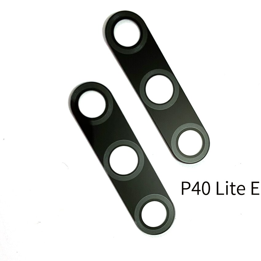 2 Stuks Achter Back Camera Glas Lens Cover Met Ahesive Sticker Voor Huawei P40 Lite E Pro Plus