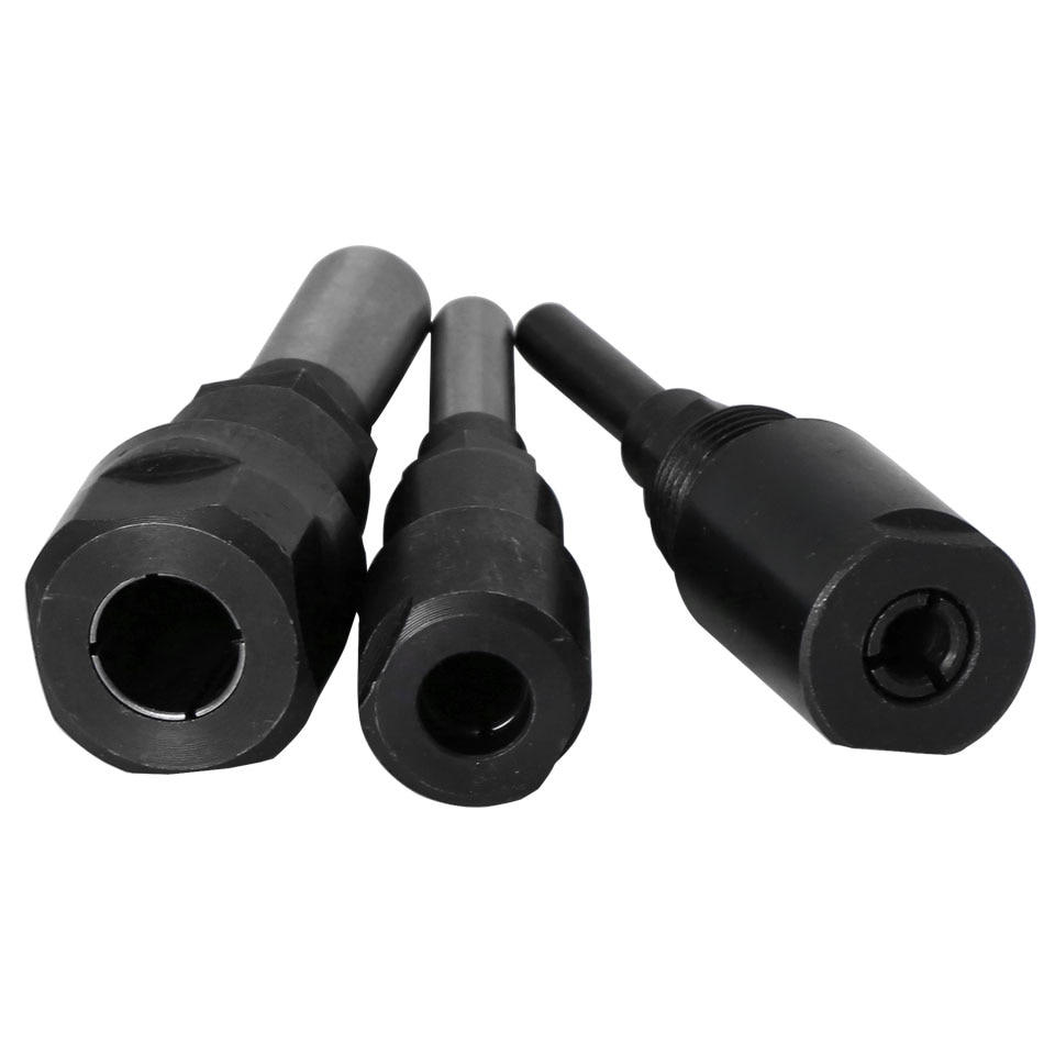 1PC 1/4" 8mm 12mm 1/2"Shank bits Router Collet Extension Engraving machine extension rod