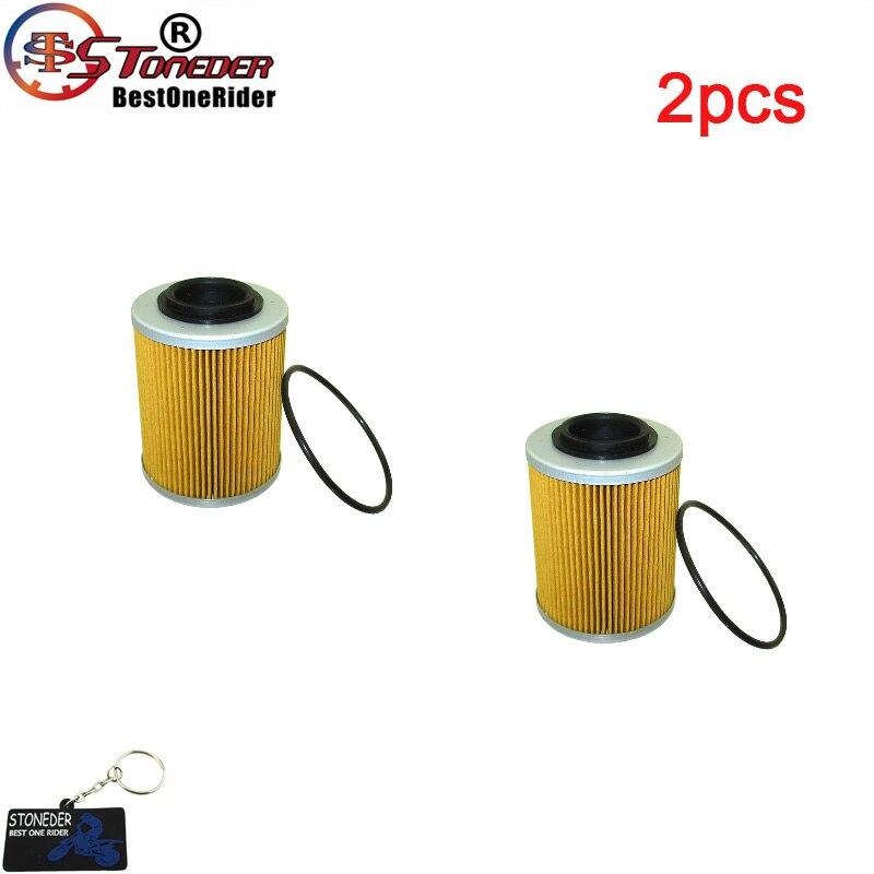 Stoneder Olie Filter Voor 420956123 Sea-Doo Ski-Doo Spark Can-Am Maverick Max 1000R X3 Expeditie grand Touring Gsx Renegade: 2pcs