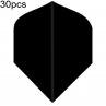 30Pcs Aantrekkelijke Stijlvolle Praktische Multi-Occasionele Professionele Tail Spider Standaard Vorm Dart Vluchten Staart Accessoires: Black
