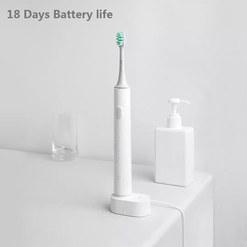 XIAOMI MIJIA-brosse à dents électrique intelligente T500, MES601, brosse à dents électrique intelligente, charge sans fil USB, étanche, application de contrôle ultrasonique