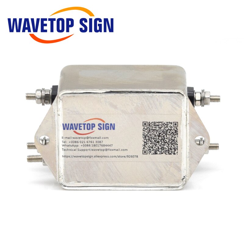 CANNY WELL Power EMI Filter CW4E-10A 20A 30A 40A-S Single Pole Filter Connector Single-Phase AC 220V Purification Anti-jamming