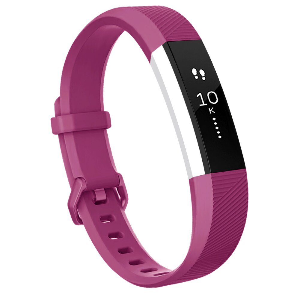 Correa ajustable de silicona suave de para Fitbit Alta HR, pulsera deportiva, Fibit Alta HR