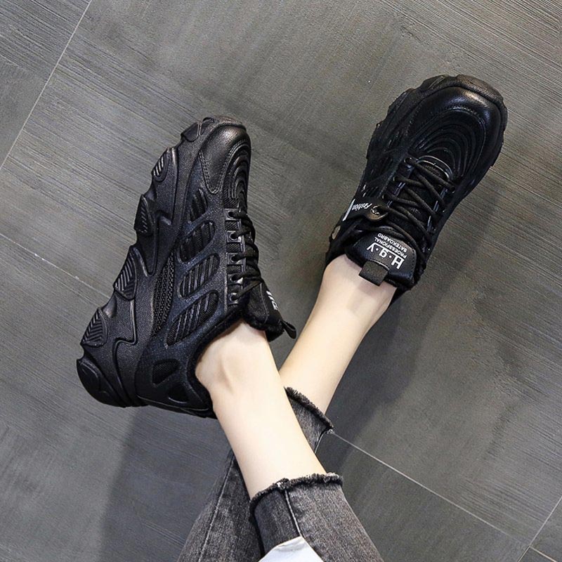 Warme schoenen voor dames winter sneakers voor dames sportschoenen hardloop winter sneakers dames sportschoenen tennis wit gebreid gmd -0934