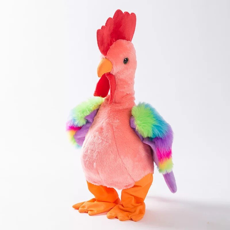 Elektrische Huhn Plüsch Spielzeug Singen Tanzen Interaktive Stofftier Lustige Huhn Plüsch Spielzeug Geburtstag Für Baby und Kinder: A