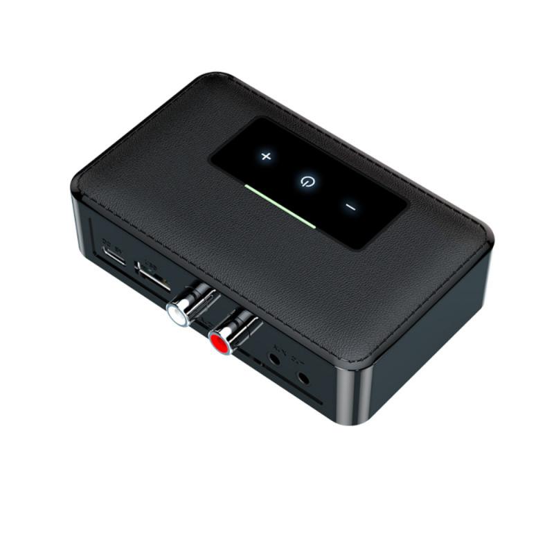 Блютуз Адаптер Draadloze 3.5Mm Aux Nfc Om 2 Rca Audio Adapter Bluetooth5.0 Zender Ontvanger: Default Title