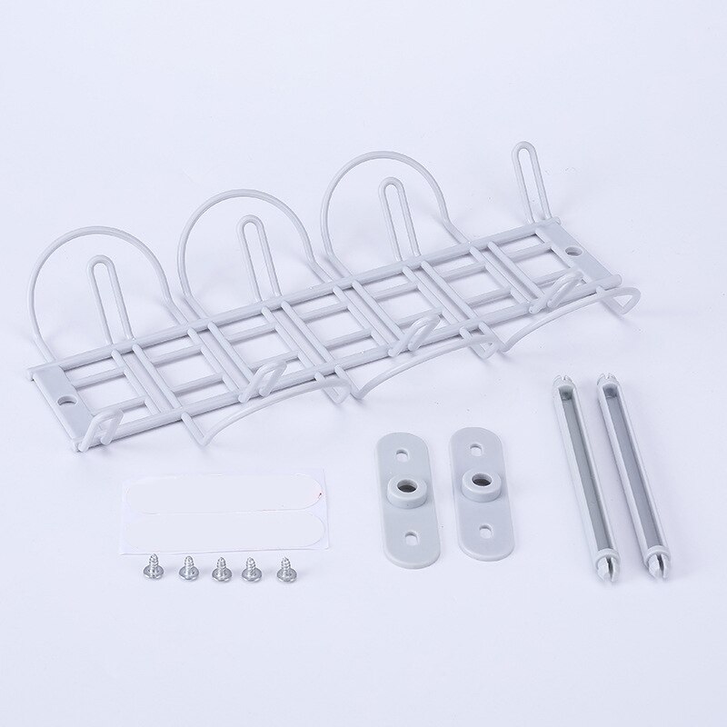 Wire Cable Management Organizer Household Accessory Socket Rack Plug Holder Table Bottom Power Cable Wire Organizer for Office