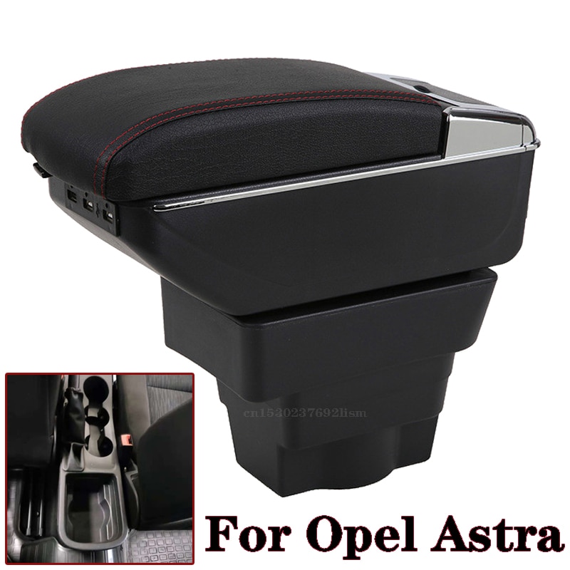 Für Opel Astra Armlehne Kasten Opel Astra J Universal- Auto Zentrale Armlehne Lagerung Kasten Tasse Halfter Aschenbecher Änderung Zubehör