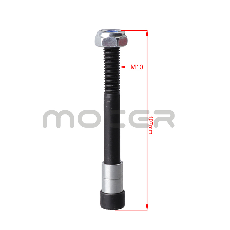 Ricambi originali cavalletto di ricambio per cavalletto da parcheggio supporto per gamba del piede cavalletto universale per parte del telaio laterale dello Scooter elettrico da 10 pollici e 8 pollici: Argento