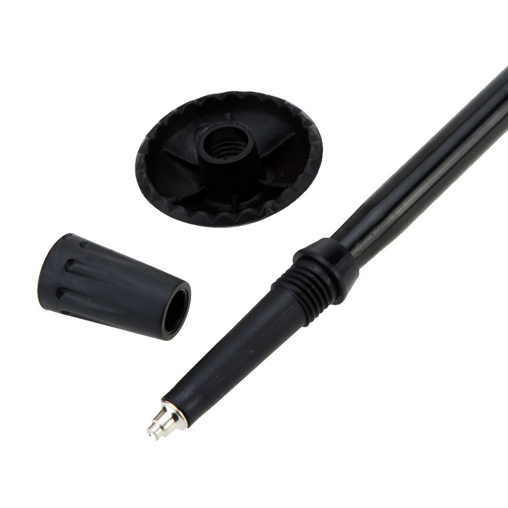 4 Section 6061 Aluminum Alloy Adjustable Telescopic Hiking Walking Stick Trekking Pole T Shape Grip Anti-shock Anti-skid