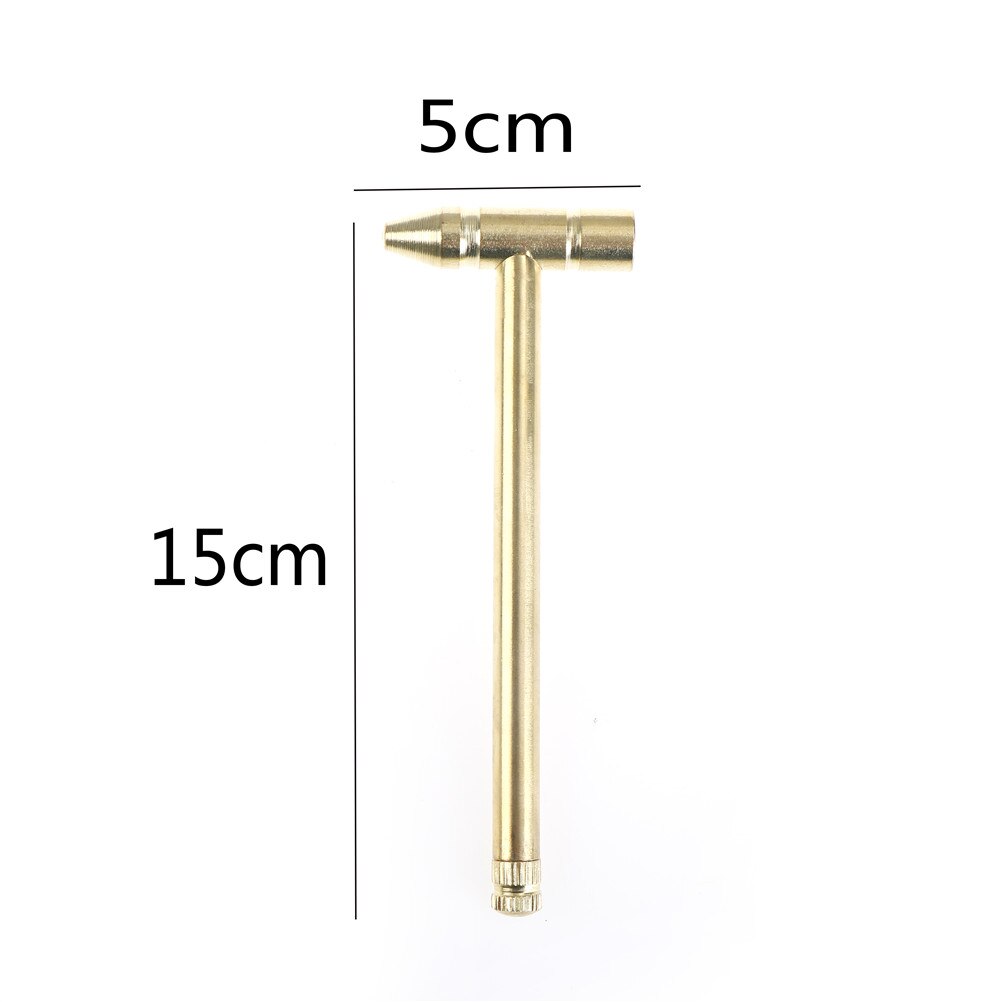 15cm multifunctionele mini hamer schroevendraaier kleine koperen hamer huishoudelijke