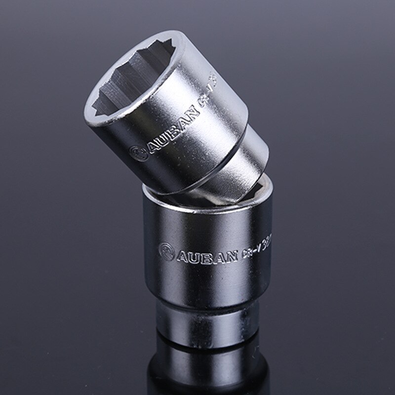 3/4 "taille d'entraînement 17 ~ 50mm/ 1" 55-85mm métrique MM Jumbo douze 12 points écrou douille pour clé robuste cr-v acier fait 12pt prise