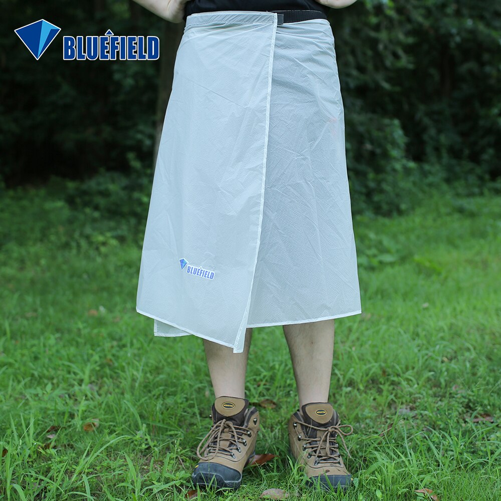 Letvægts lang regn kilt vandtæt nederdel bukser bukser silikone belægning regn gear regntøj til udendørs vandring camping