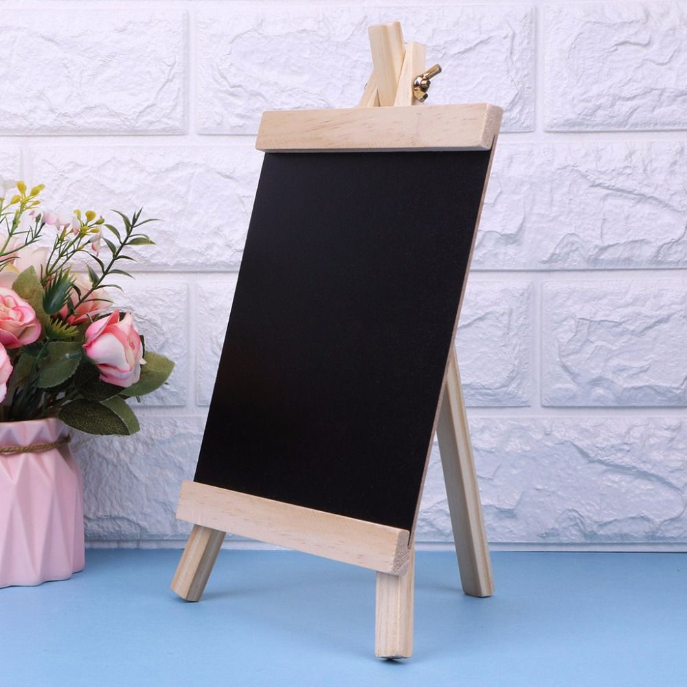 Wood Blackboard Pine Wood Easel Chalkboard 3 Sizes Are Available Restaurant Wood Frame Standing Memo Black Board