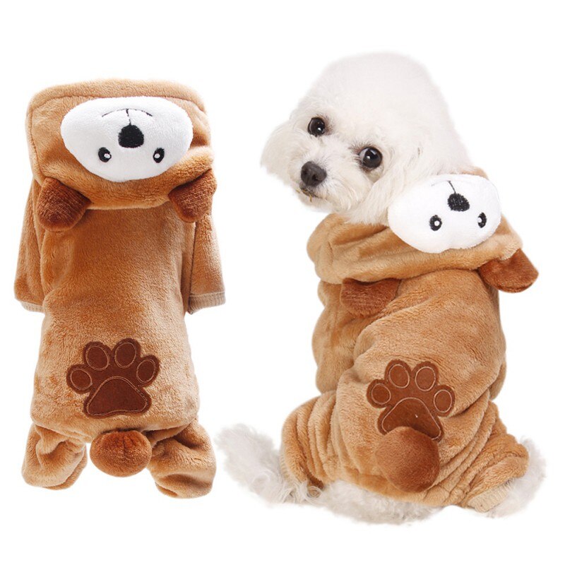 Dog Clothes For Chihuahua Pet Bear Pig Costume Puppy Hoodies Rabbit Dog Coat Jacket Rabbit Pajamas Clothes Pug Bulldog ~