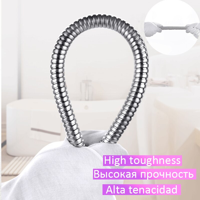 1.5M/2M di Alta Qualità Tubo Flessibile Doccia metro Tubo Idraulico in Acciaio Inox Tubo di Rainfa Testa Tubo di Acqua accessori per il Bagno