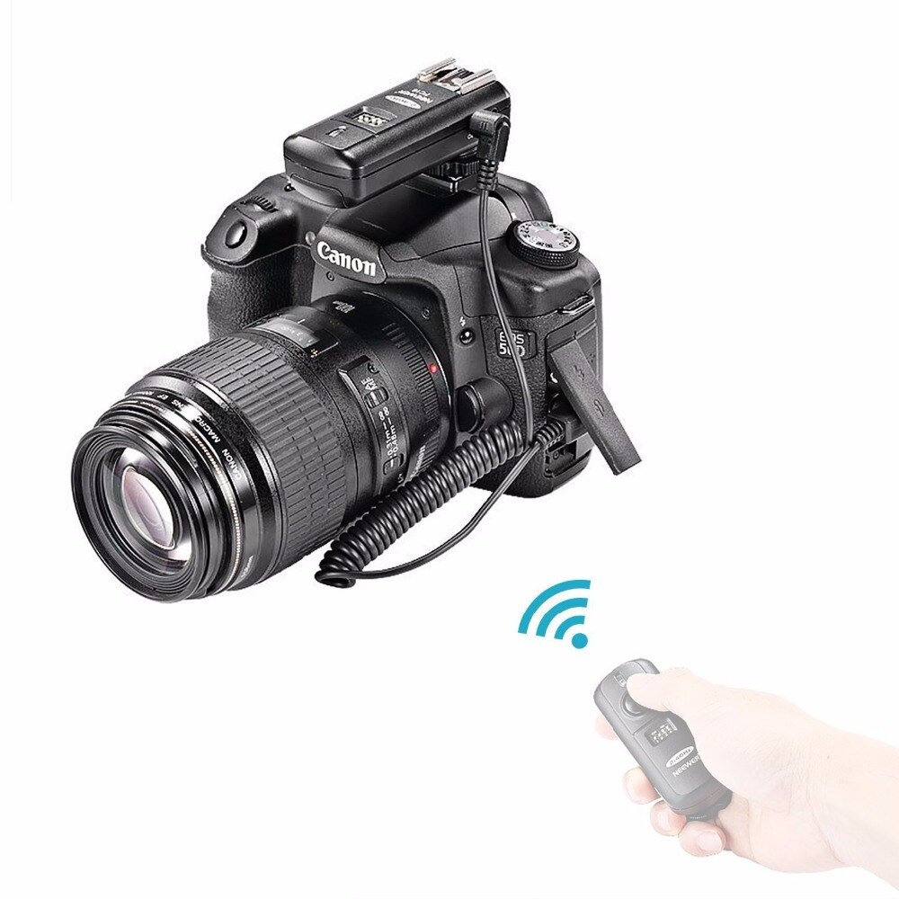 Trigger Wireless Neewer FC-16 2.4GHz – 3-in-1 Per Flash E Scatto Remoto, Compatibile Con Nikon E Fuji, Fino A 100m E 16 Canali