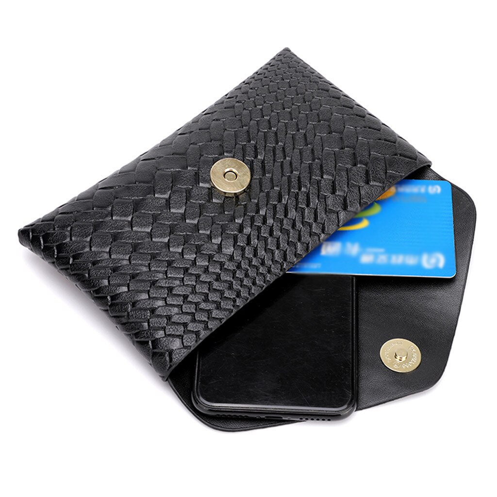 Moda sacos de cintura para mulheres ao ar livre tecelagem hasp cor sólida sacos de couro rebite saco de peito moda à prova dwaterproof água saco da cintura