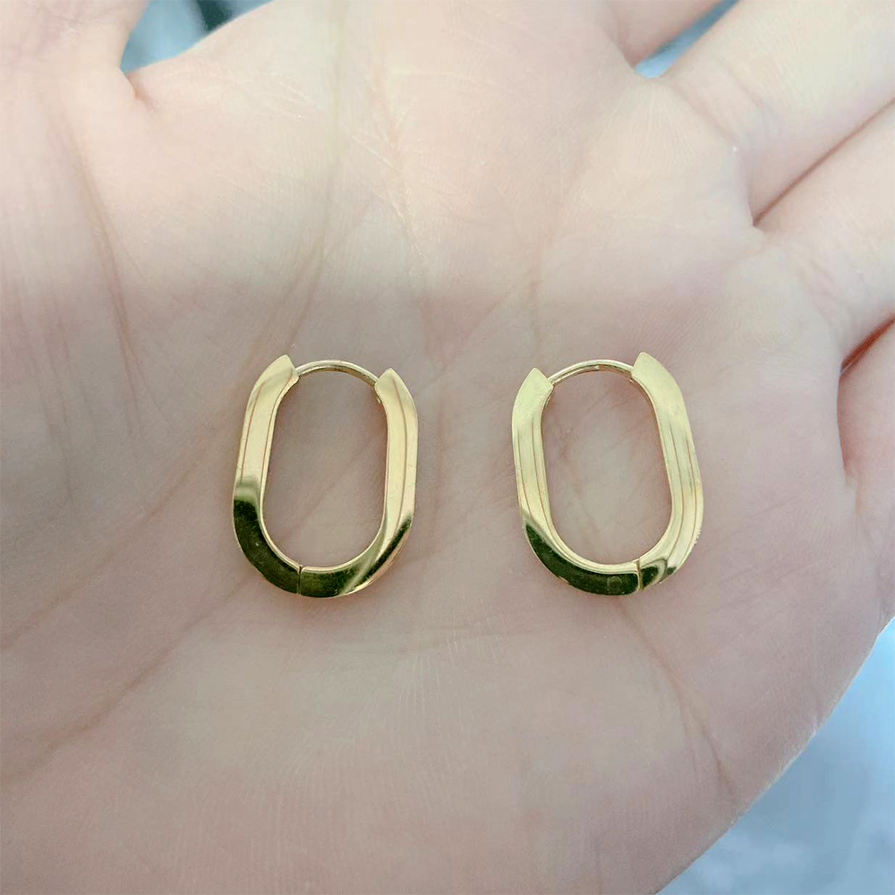 1 Pair Men's Stainless Steel Hoop Earrings, Viking Runes Black Earrings For Men/Women: MULTI