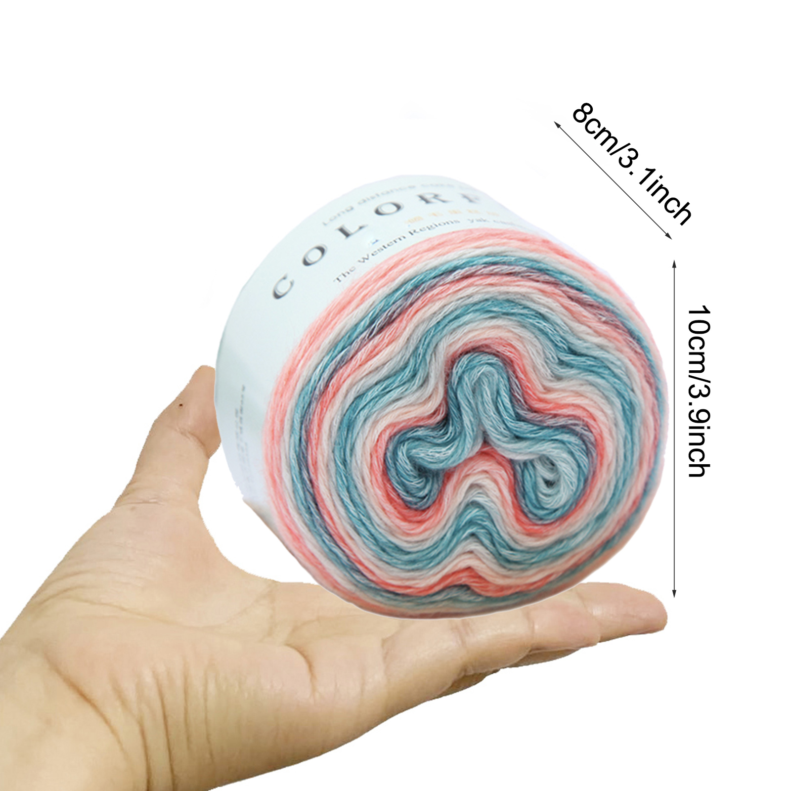 100g Tricot Angora pastel hilo tejer mezclas de lana hilos de ganchillo Hilos Para Tejer A Ganchillo Crochet