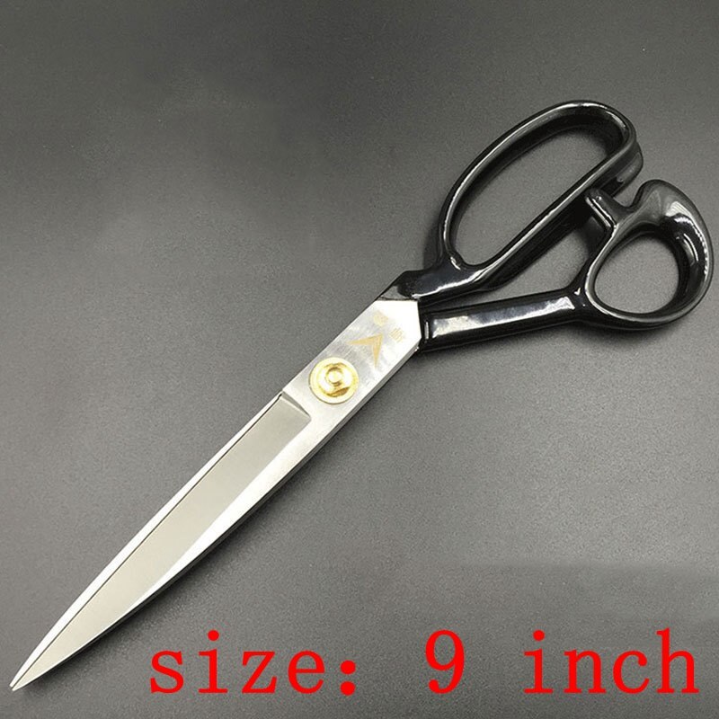 Professionellen Schneider Schere Nähen Schere Für Stoff Hand Schneiden Schere Schneiderin Schere Edelstahl Schere: White 9 Inch 22.5cm