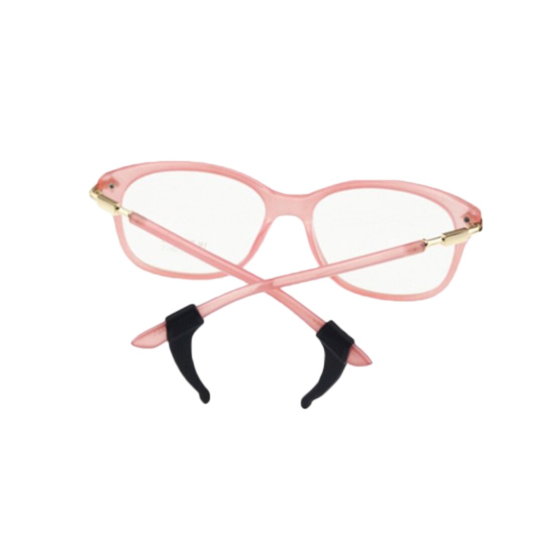 2 Pairs Anti-Slip Ear Hook Eyeglass Eyewear Accessories Tip Ear Grip Silicone Hook Glasses Spectacle Holder Sports Ear Hooks