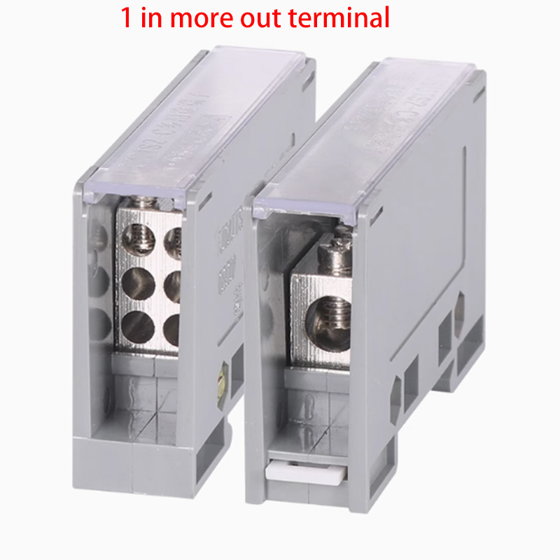 Fj6/ jts 2- skinne koblingsboks med flerbruksledning ,1 in parallell koblingsblokk for flere utganger til luftbryterboks