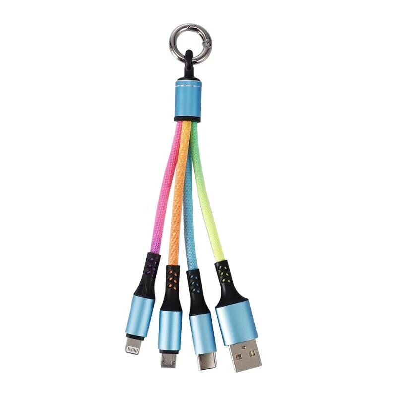 Multi Oplaadkabel 3 In 1 Premium Nylon Braid Meerdere Usb Snel Opladen 5.25: Default Title