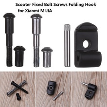 Charnière à vis en acier trempé pour trottinette Xiaomi MIJIA M 365,articulation de verrouillage en métal, outil de réparation, pothook/boulon fixe pliant, 1 pièce,