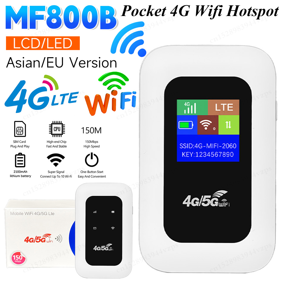 MF800B 4G router kart SIM 150 mb/s wzmacniacz sygnału WiFi wzmacniacz sygnału 4G mobilny router WiFi kieszonkowy ekspander sieci hotspot WiFi