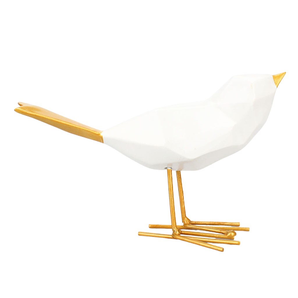 Harpiks enkel moderne dekorasjon origami fugl ornamenter bursdag
