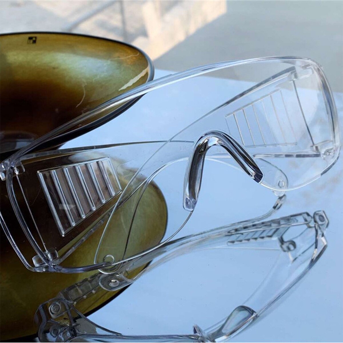 Goggle Transparent Eye Protection Fit Face Splash Proof All-round Man Woman Protective Equipment