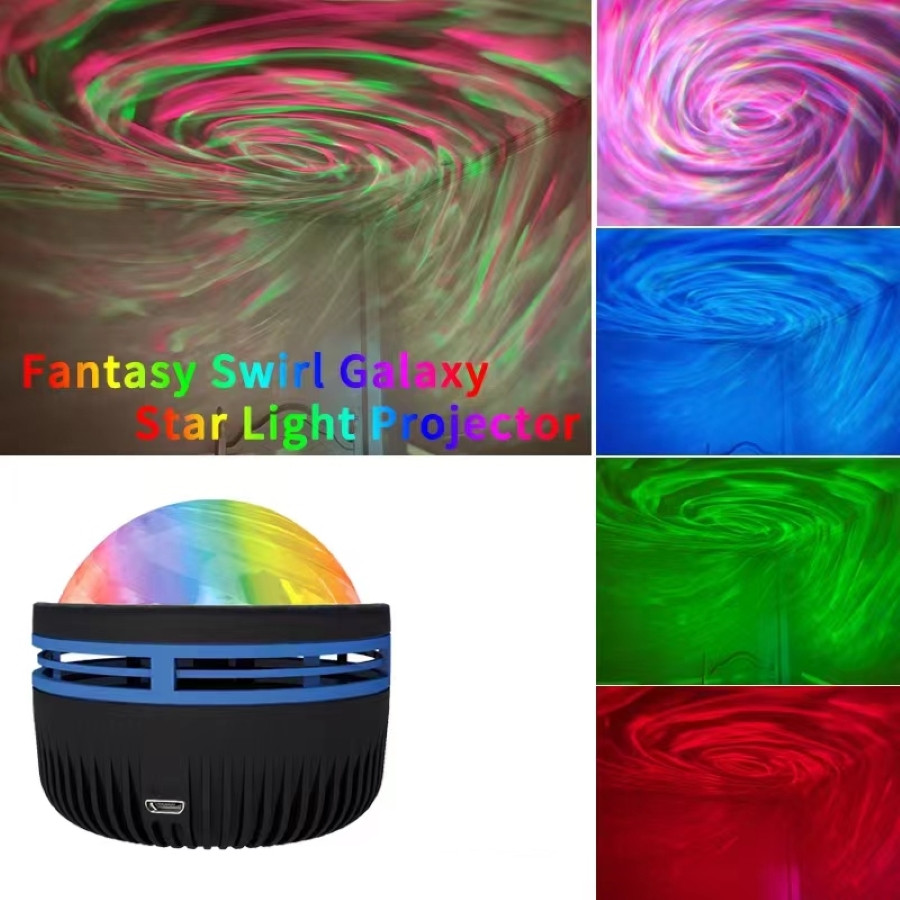 proyector LED de galaxia, luz colorida de cielo galaxia, decoración para de Navidad, proyector de luz nocturna para dormitorio, decoración para habitación de niños