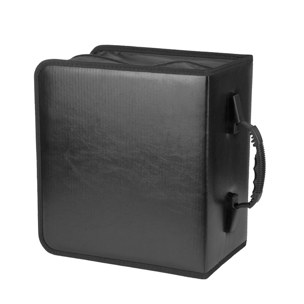 Torba na portfel o dużej pojemności z zamkiem błyskawicznym na płyty CD DVD 520 organizer na płyty CD DVD Etui na płyty CD DVD z tkaniny Oxford Wodoodporna torba na płyty CD DVD