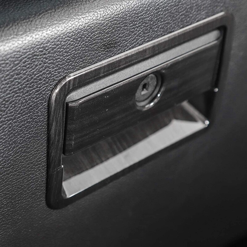 Auto Co-Piloot Opbergdoos Handgrepen Cover Trim Interieur Accessoires Voor Ford F150 (Zwart)