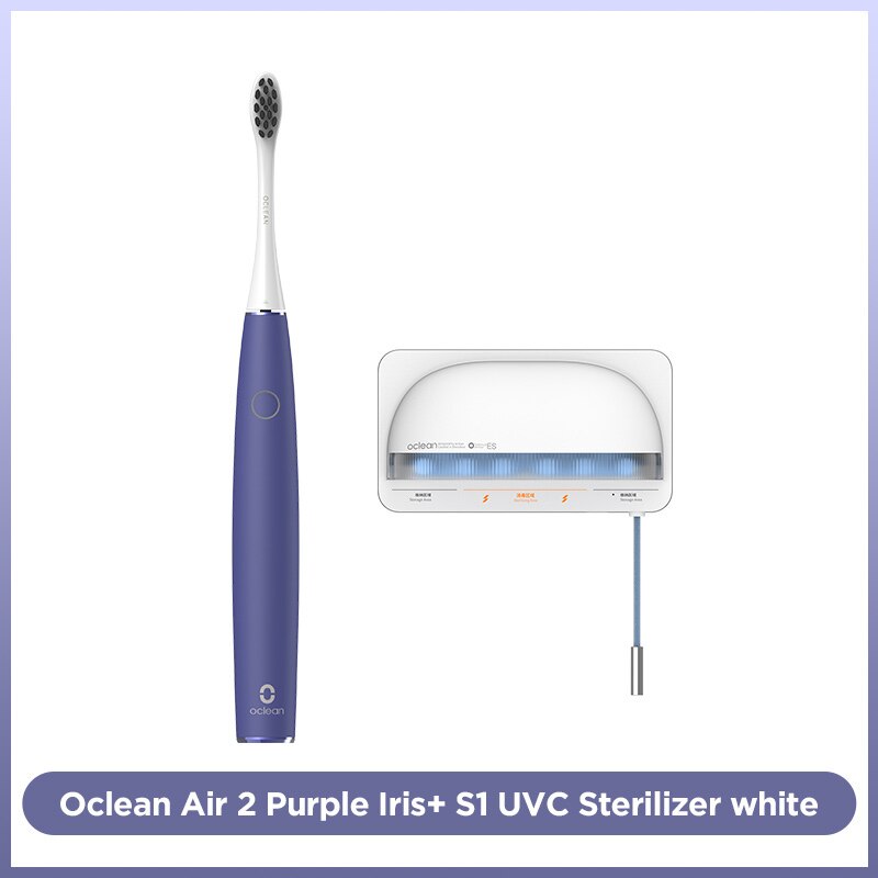 Oclean Air 2 Sonic Electric Toothbrush IPX7 Waterproof Fast Charging 40 days 3 Brushing Modes Quiet Smart Tooth Brush for Adult