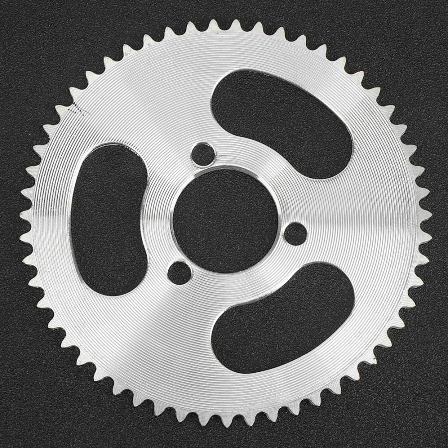 Electric Scooter Sprocket 55 Teeth 25H 3 Holes Metal Crankset Sprocket Gear Plate Electric Scooter Sprocket Accessory