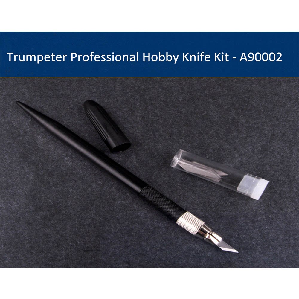 Trumpeter A90001/A90002 Basic/Professionele Hobby Knife Kit Cutter Model Hobby Ambachtelijke Gereedschappen: A90002 Professional