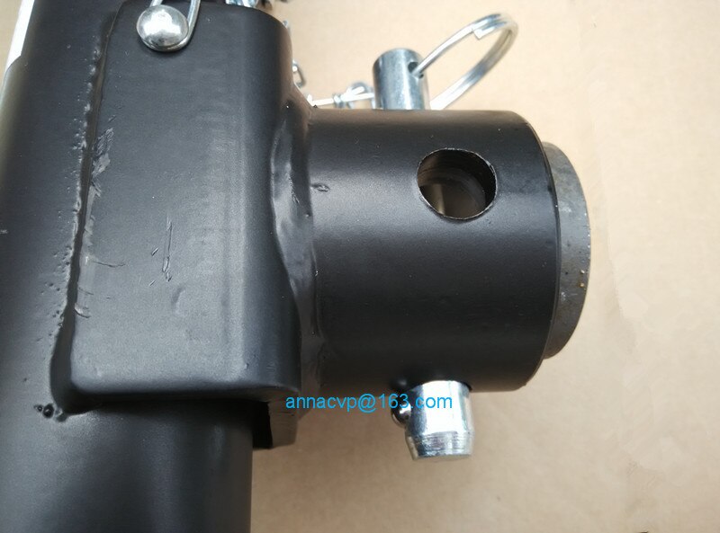 Side Wind 2000 lbs Pipe Mount Swivel Jack Round Pipe Mount Swivel Trailer Jack Sidewind 10" Lift Camper Trailer RV