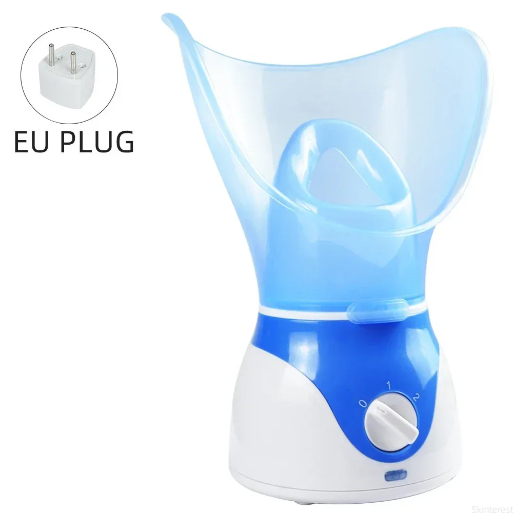 Facial Steamer Neus Steamer Spuit 50ML Gezicht Luchtbevochtiger Huid Hydraterende Poriën Cleaner SPA Huid Diepe Hydratatie Controle Olie: Ivoor