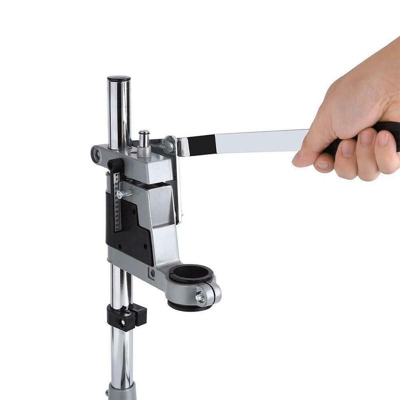 Universal Adjustable Drill Clamp Drill Press Drill Clamp Drilling Workbench Repair Stand Electric Tool Holder O3X6